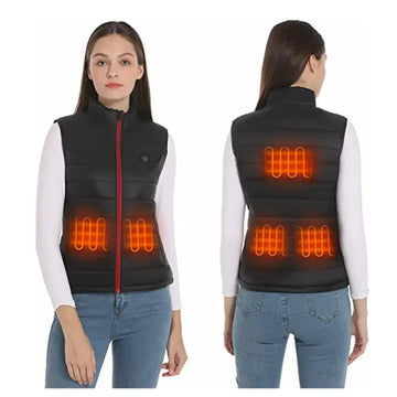 Women Heated Vest Electric Heated Jackets Women Sportswear.