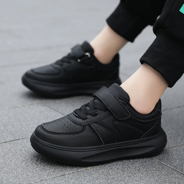 7-13 Boys Shoes Sneakers Fashion Black White Shoes for Kids Girls .