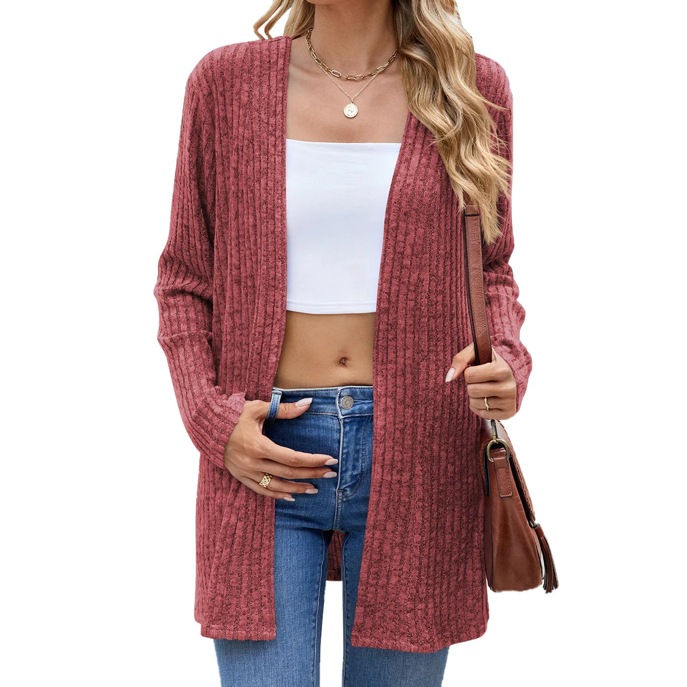 Harajuku Women Basic Jacket Cardigans Autumn Casual .
