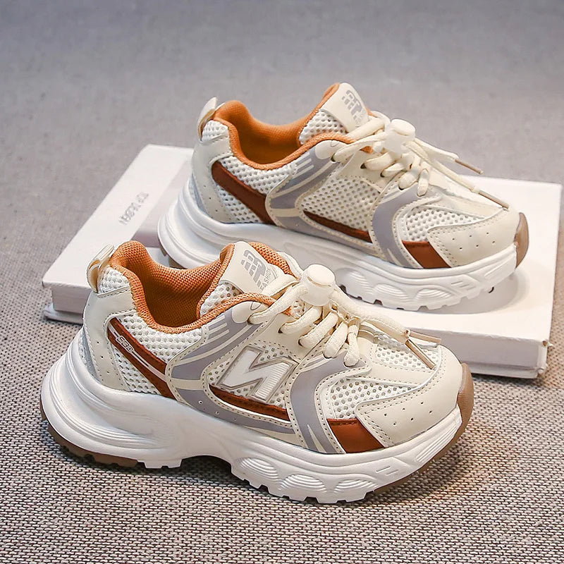 Summer Children Boys Girls Non-Slip Lightweight Sports Casual Shoes.