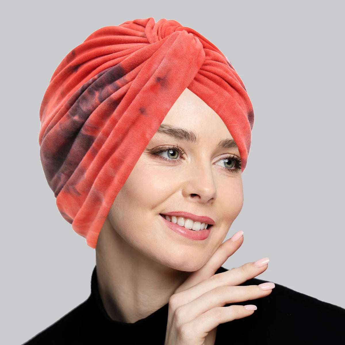 Headwear Beanie Hat Hijab Cap Twist Knot Turban For Women Girl .