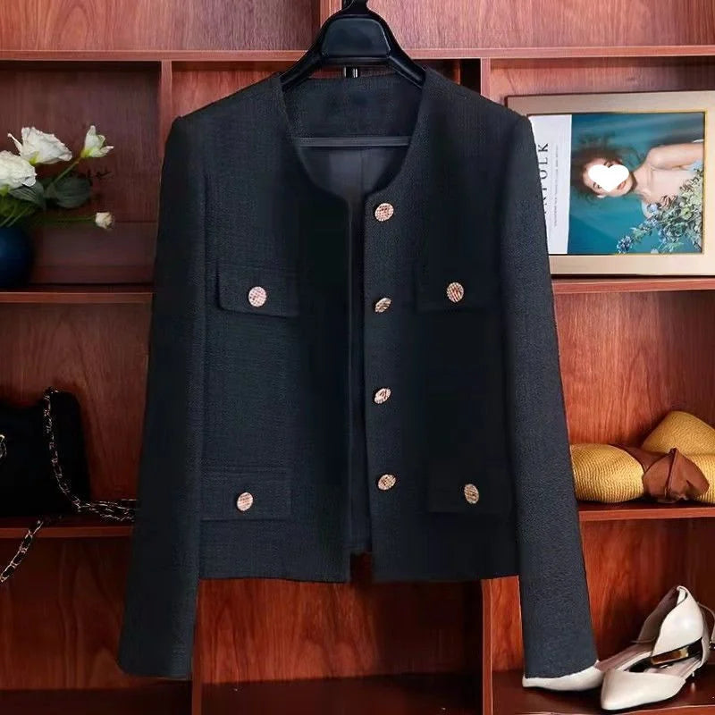New Suit Female Coat Spring Autumn Fashion Korean Long Sleeve Slim Blazers.