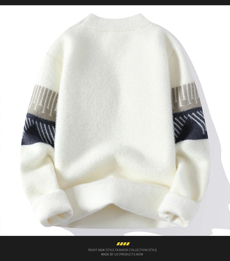 Fall Mens Christmas Cashmere Sweater O Neck Men .