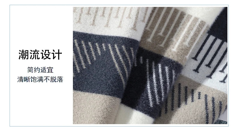 Fall Mens Christmas Cashmere Sweater O Neck Men .