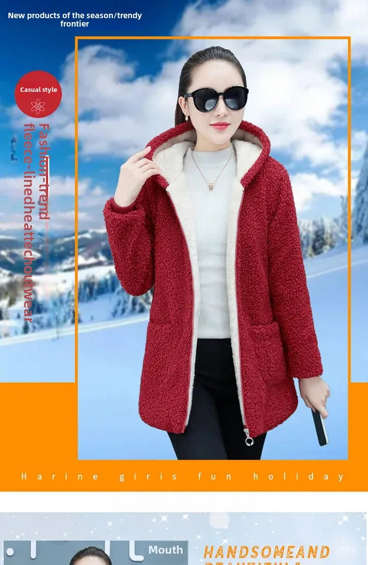 Hot Sale Of The Season New Korean Style Loose Fleece.
