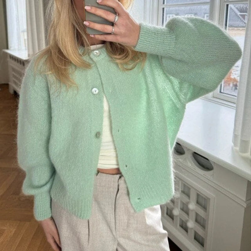 Maemukilabe Women Chic Fashion Cardigans Spring ,