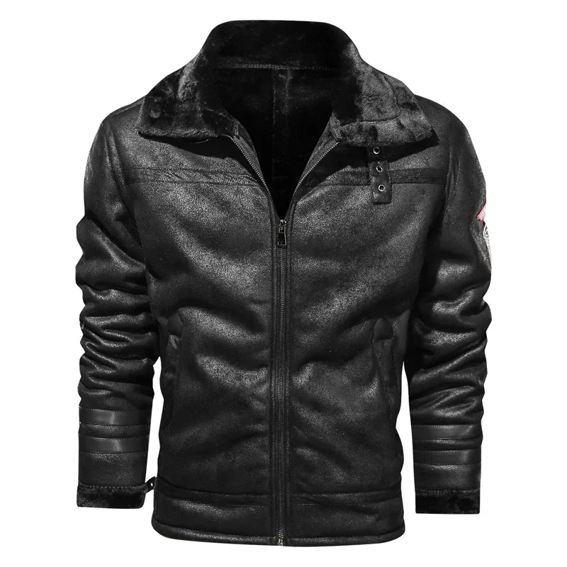 Men Leather Flights Jacket High Quality Leather Jackets .