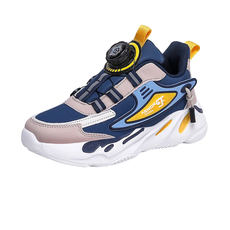 Summer Children Sneakers Breathable 5-16Years Boys' Running Shoes.