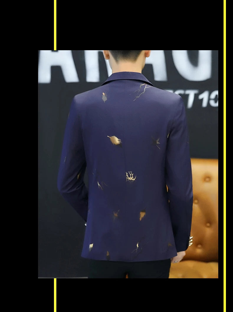 Top Quality Brand Casual Suit Jacket New thin Men .