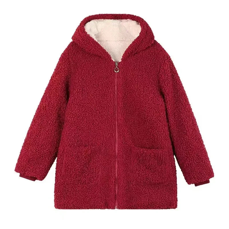 Hot Sale Of The Season New Korean Style Loose Fleece.