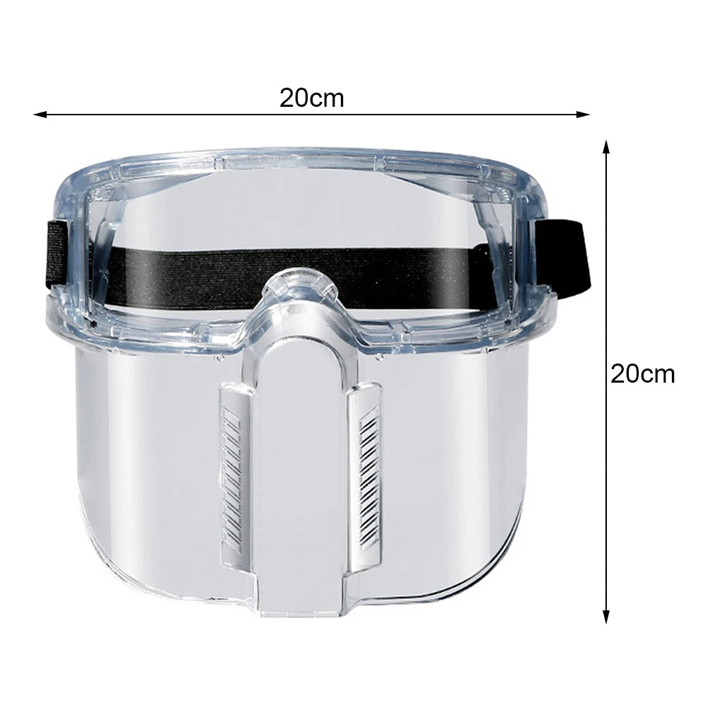 Mask For Full Face Cover Detachable Anti-Dust Face Protector .
