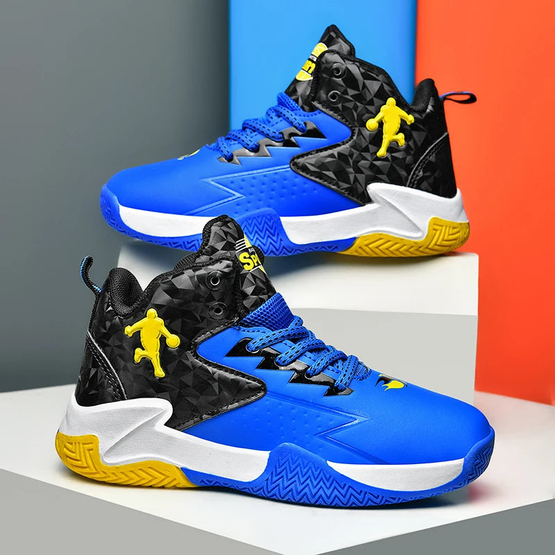 Children Basketball Shoes For Boys Girls Trainers High .