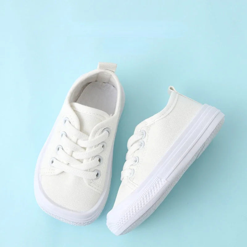 Zapatillas Kid Shoe Autumn New Boy Sport Shoes Solid Color Simple Kid Shoes .