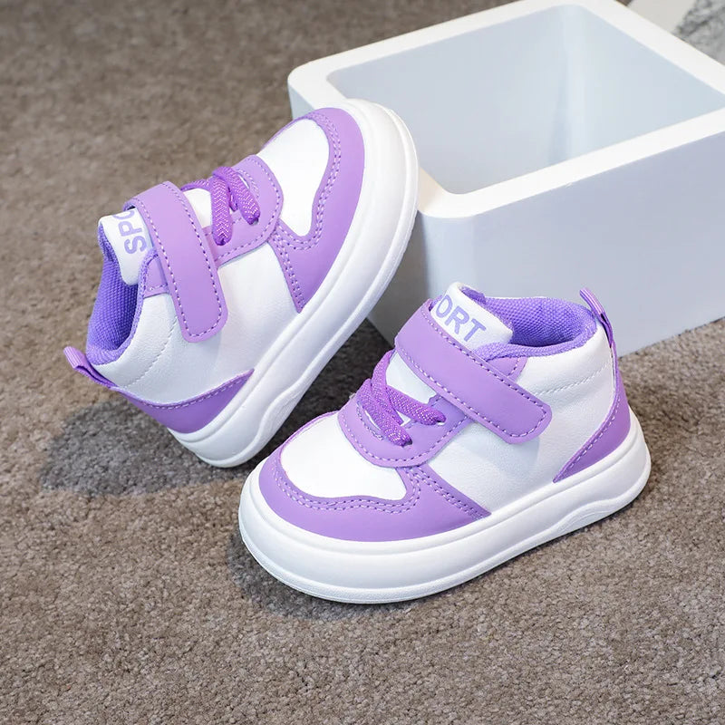 Fashion Kids Sneakers Spring Autumn High Top Breathable Casual Shoes .