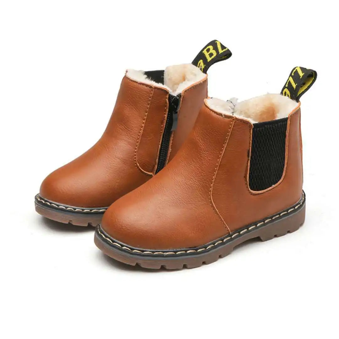 Kids Casual Boots Non-slip Wear-resistant Children Shoes.
