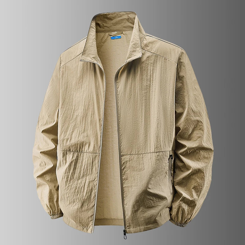 6XL 7XL 8XL Summer Jackets Men Windbreaker Coats .