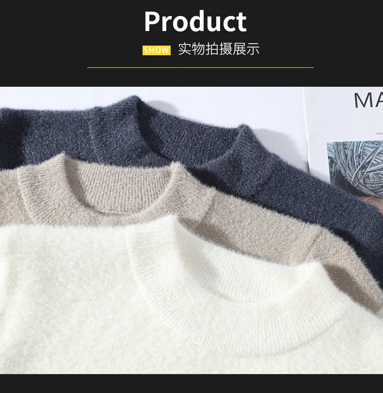 Fall Mens Christmas Cashmere Sweater O Neck Men .