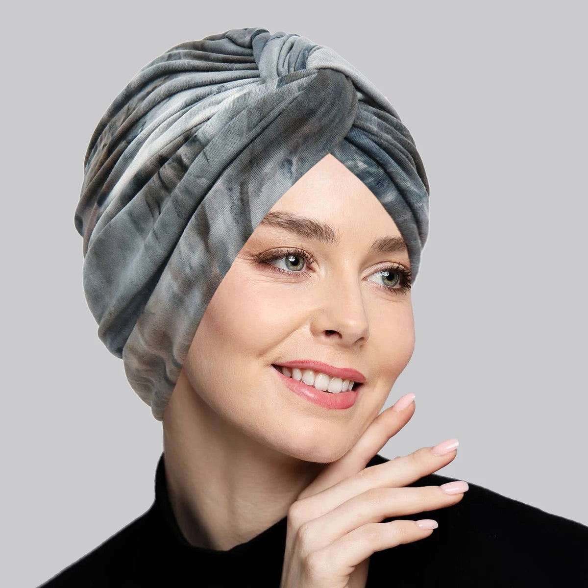Headwear Beanie Hat Hijab Cap Twist Knot Turban For Women Girl .
