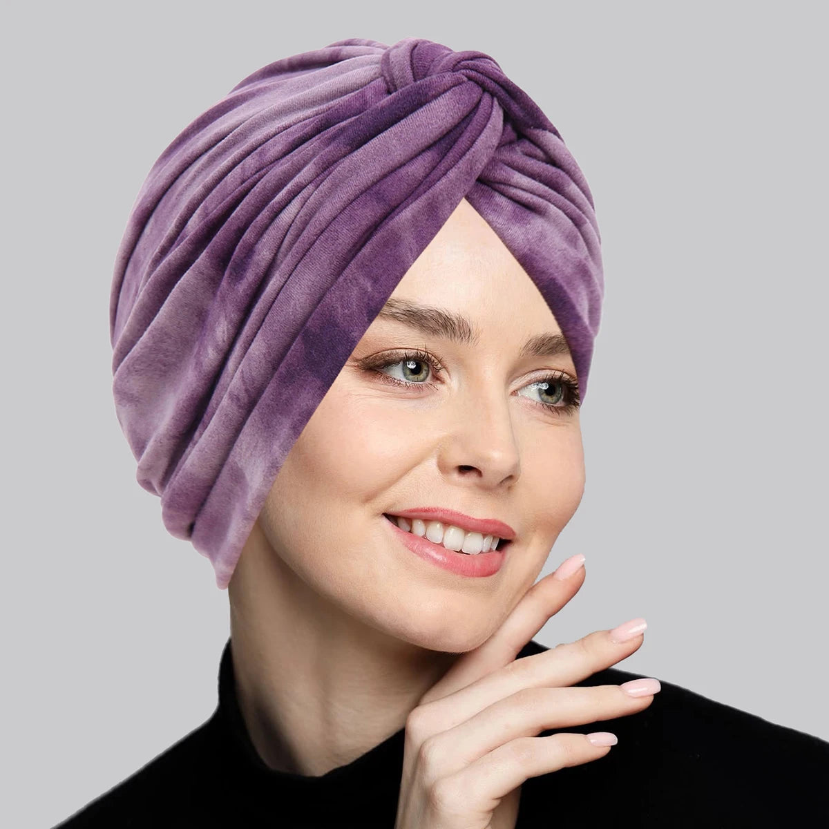 Headwear Beanie Hat Hijab Cap Twist Knot Turban For Women Girl .