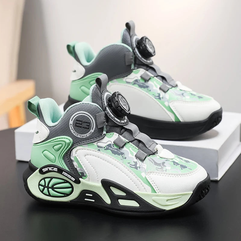 Kids Basketball Shoes Boys Girls Fashion Sneakers .