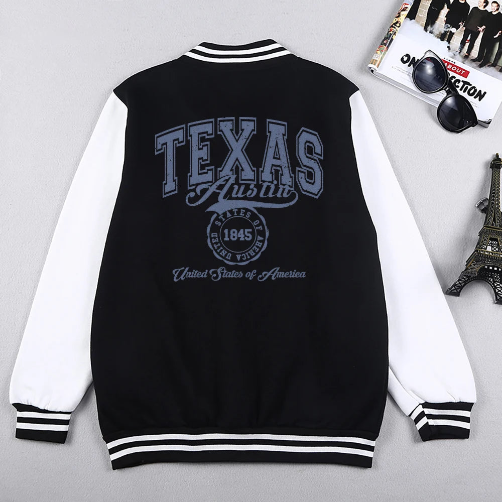 Short Miami Holiday City Letter Printing Man Jackets .