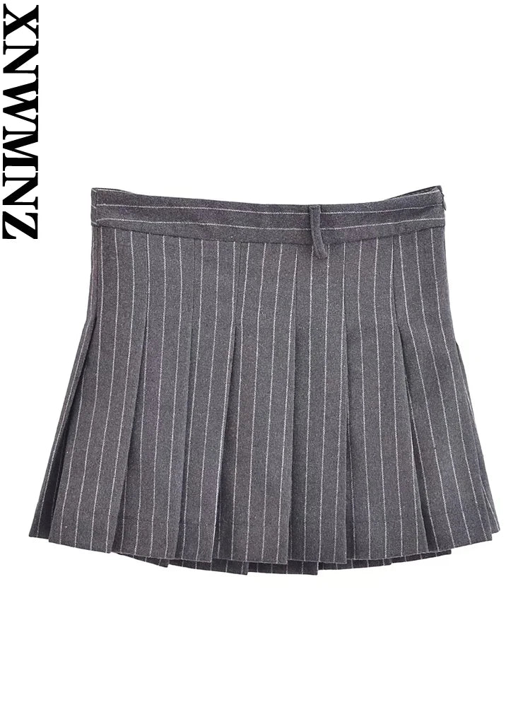 XNWMNZ  Women's Fashion Pinstripe Blended Blazer.