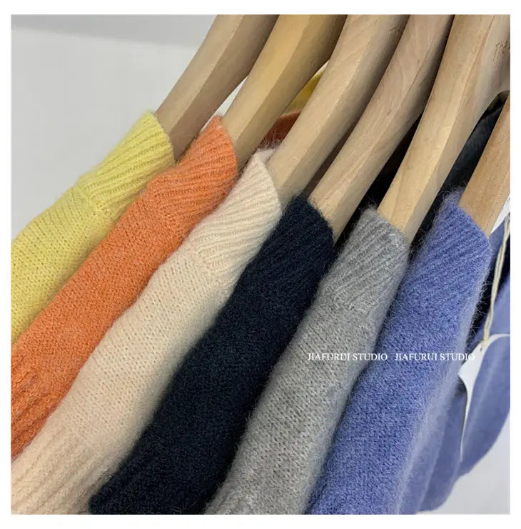 Sleeveless Knitted Sweater Vests Women Casual Solid Loose Outerwear .