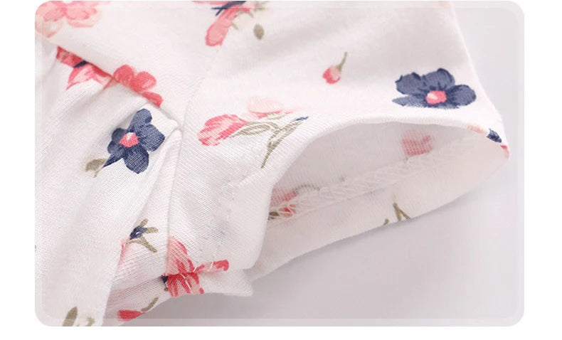 2pcs Spring Summer Infant Baby Girls Clothes Sets Toddler Dresses Long Sleeves Cardigan+Bodysuit Dress Newborn Girl Outfit