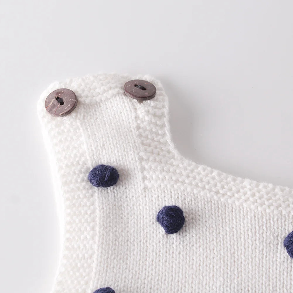 Baby Boys Girls Knit Rompers Baby Clothes New Spring Autumn Knit Rompers Infant Boys Girls Vest Triangle Rompers Baby Clothes