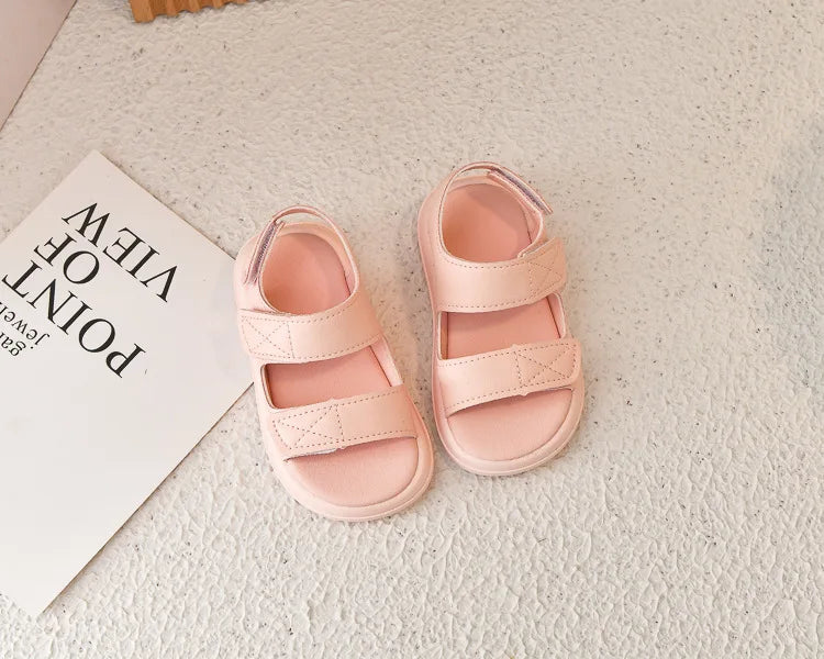 Kids Beach Shoes Casual Soild Color Boys Girls Sandals .