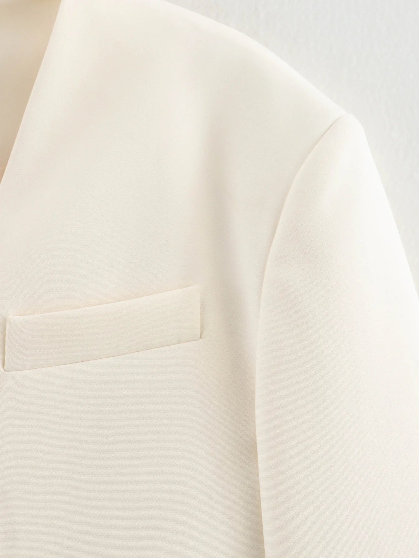Vintage Women White Casual Blazer Jackets.