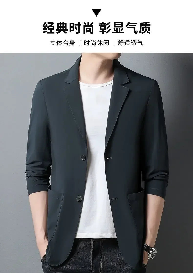 High-end Single Thin Ultra-light Stretch New Jacket.