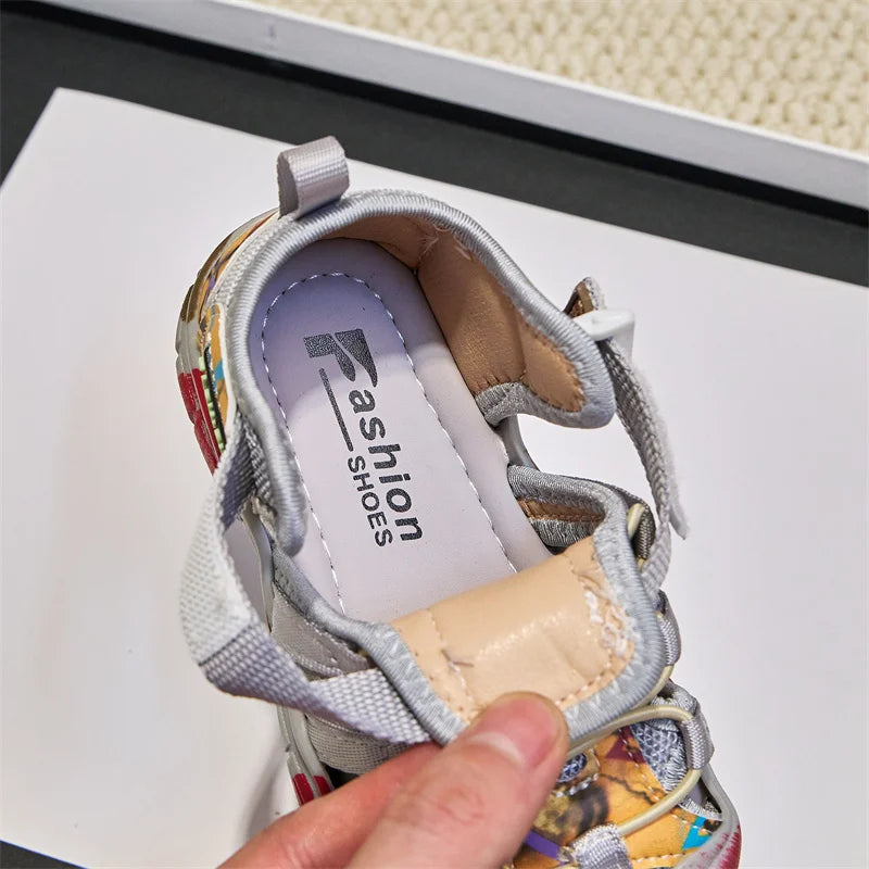 Kids Sports Sandals for Boys Girls Summer Non-slip .
