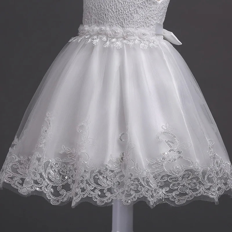 Newborn Elegant Bridesmaid Baby Girl Dresses .