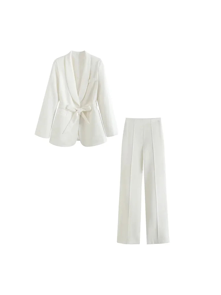 2025 Spring Summer 2 pieces sets Fashion Blazers.