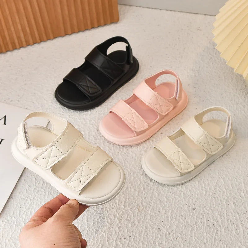 Kids Beach Shoes Casual Soild Color Boys Girls Sandals .