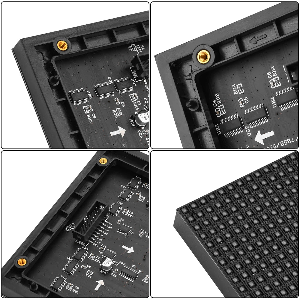 32X32 P4 LED Screen Panel Module HD Indoor Advertising Screen .