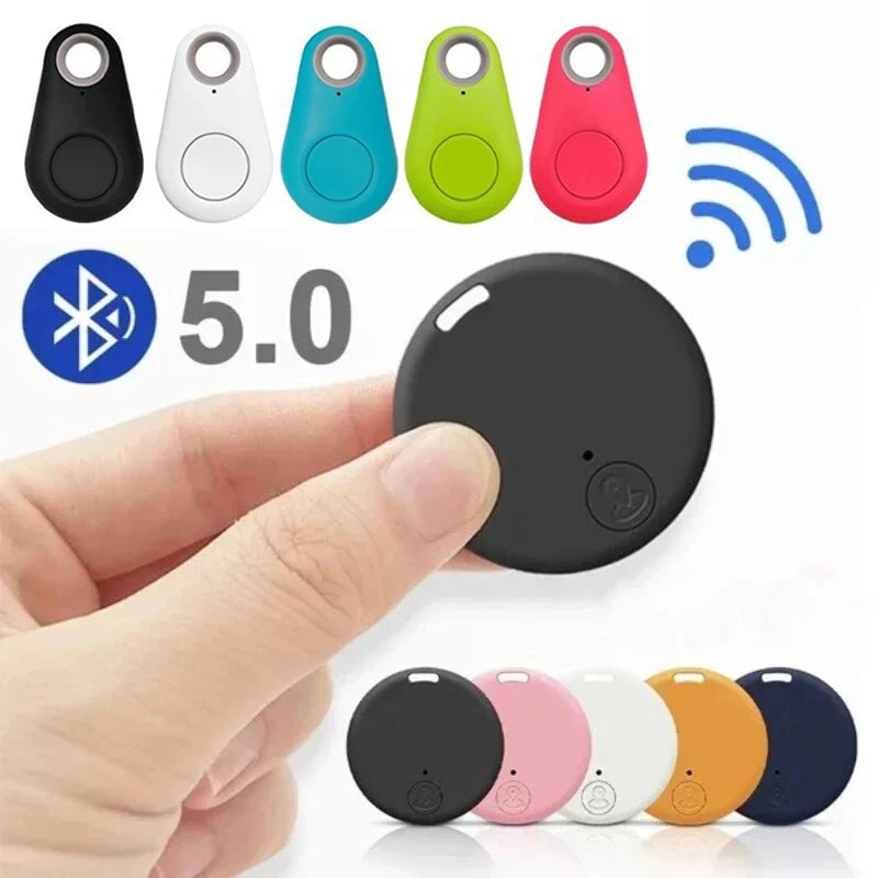 Mini GPS Locator AntiLost Alarm Wallet Keychain Smart Tag Bluetooth.
