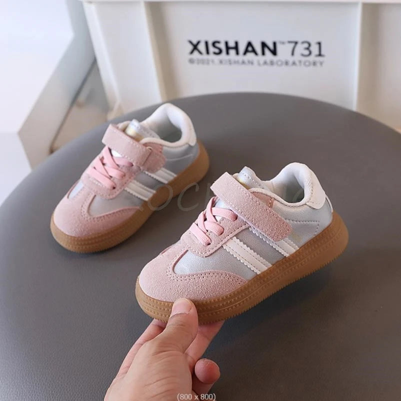 Kids' Sneakers Kids' Fashion Design White non-slip casual Shoes Boys Girls.