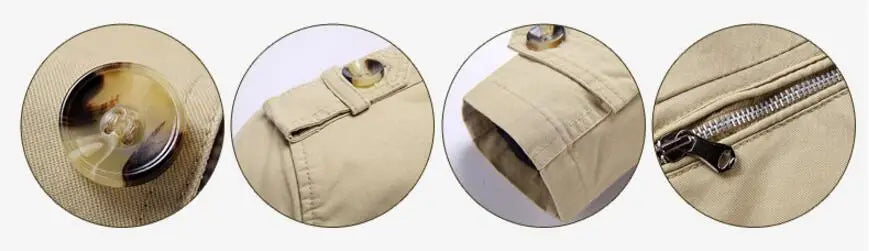 Men Long Winter Jackets Slim Fit Warm Trench Coats .