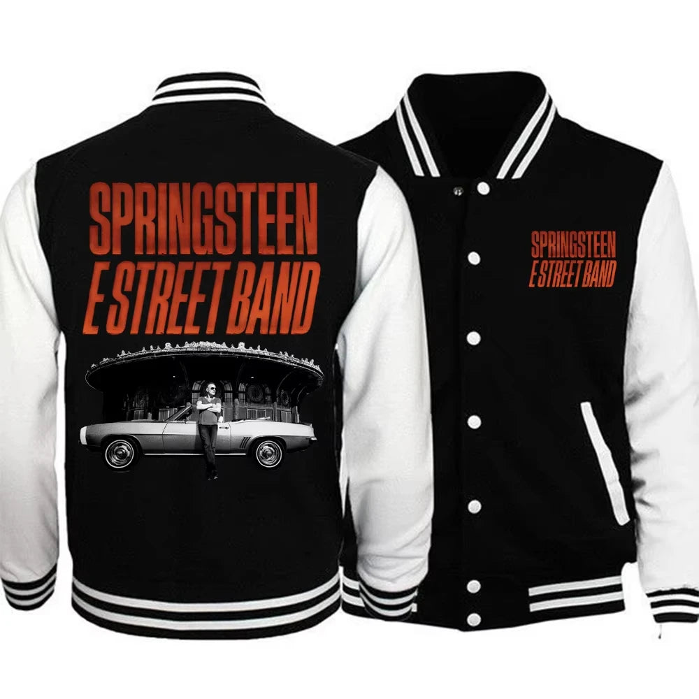 Summer Bruce Springsteen and E Street Tour Baseballs Jackets .