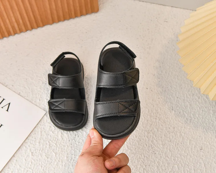 Kids Beach Shoes Casual Soild Color Boys Girls Sandals .