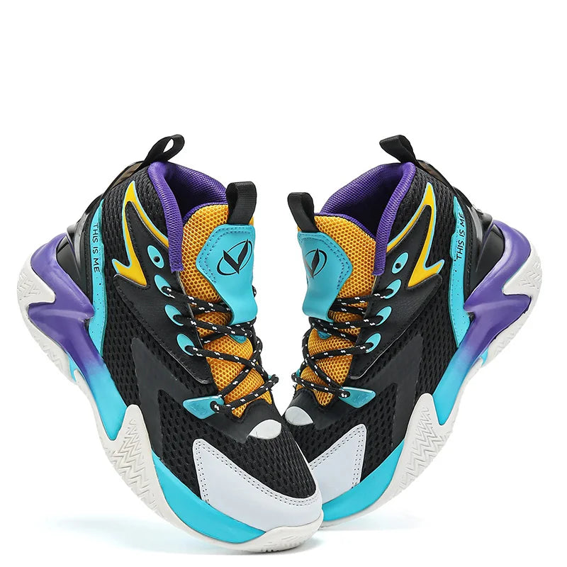 Kids Basketball Shoes Boys Air Cushion Sneakers Girls .