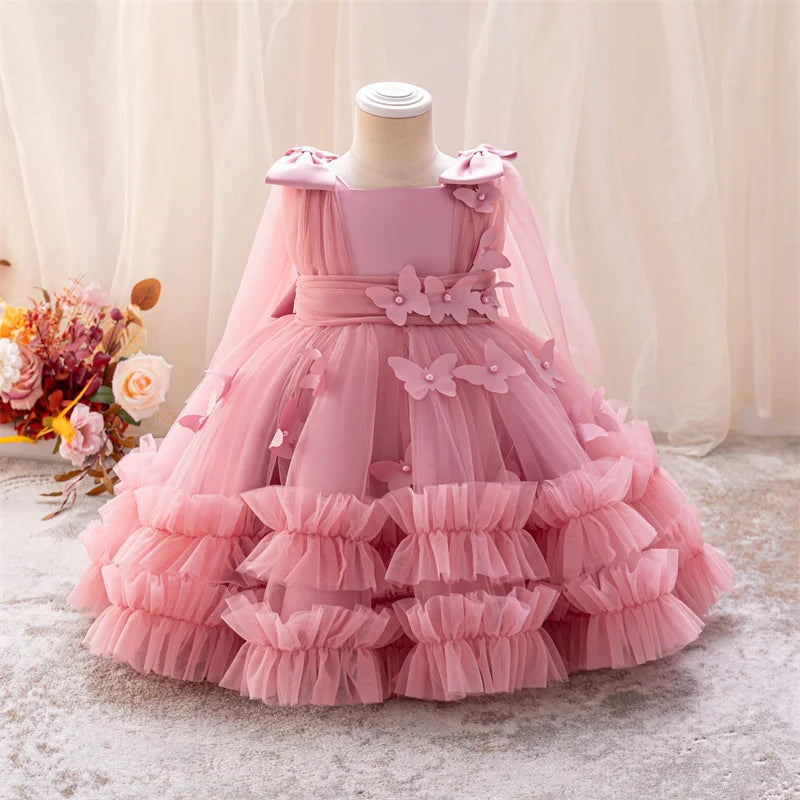0-5-year-old toddler BABY DRESSES & baby girl Christmas dress .