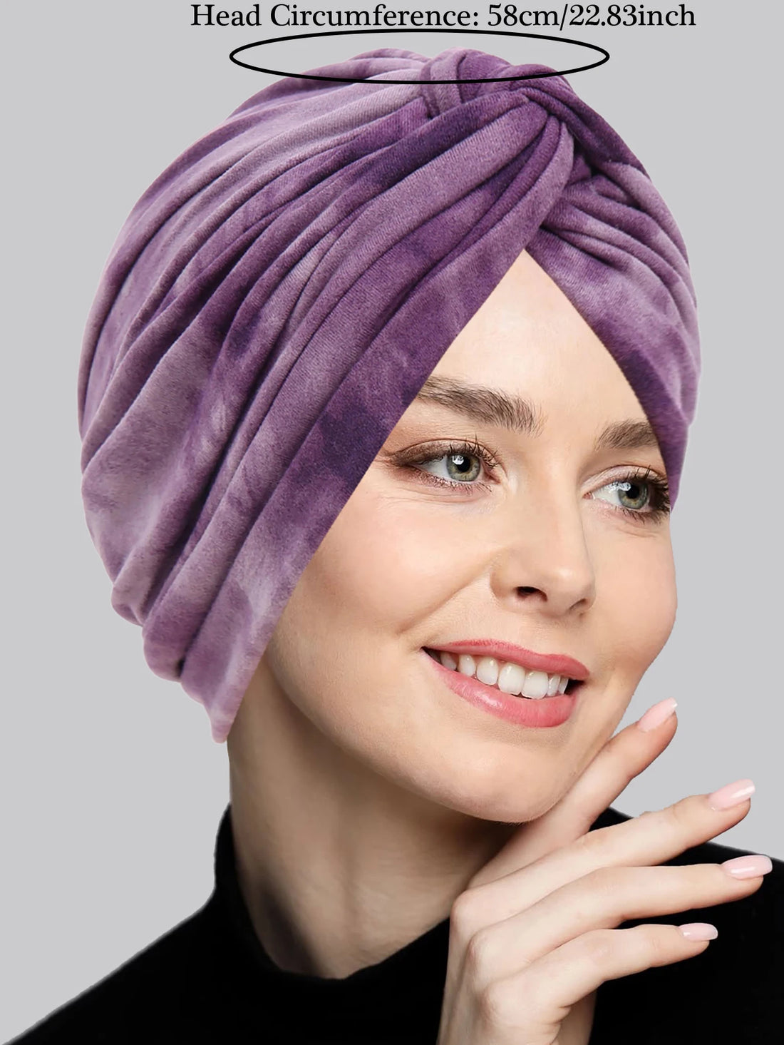 Headwear Beanie Hat Hijab Cap Twist Knot Turban For Women Girl .