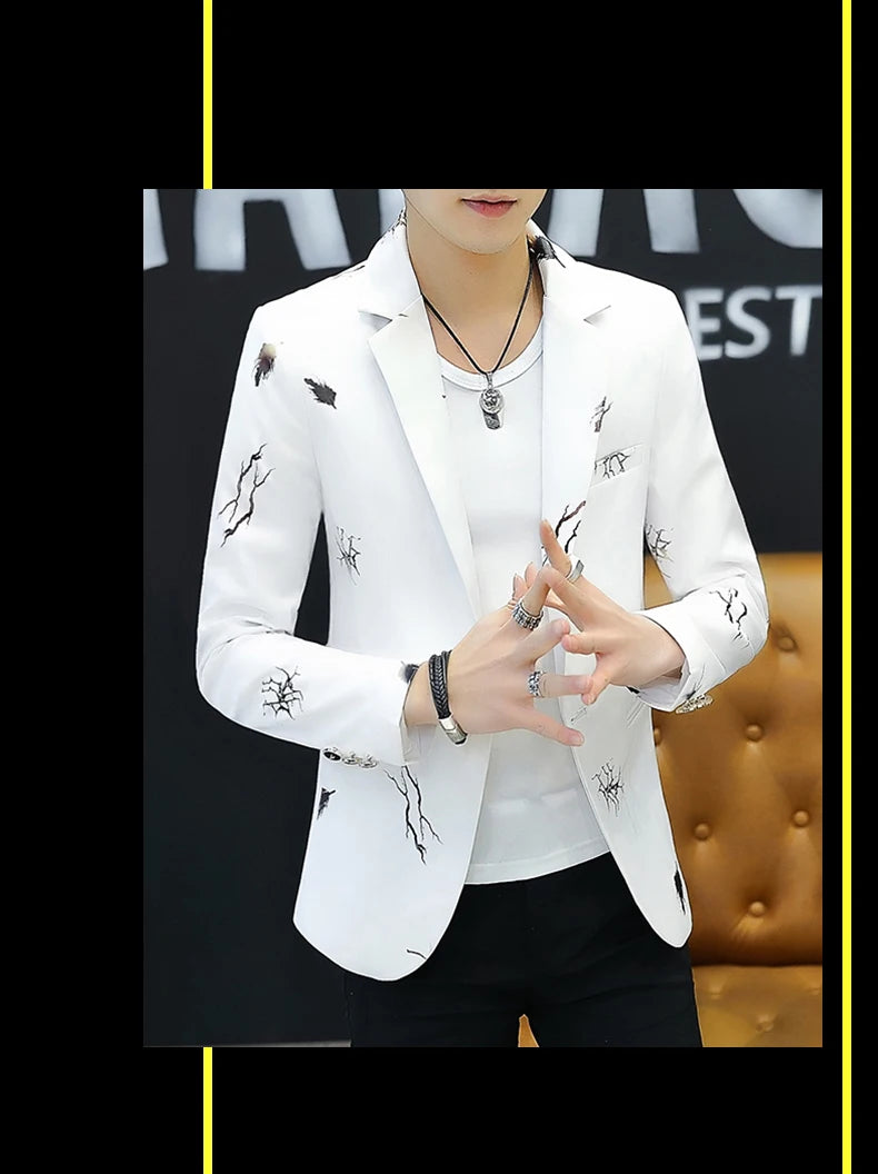 Top Quality Brand Casual Suit Jacket New thin Men .