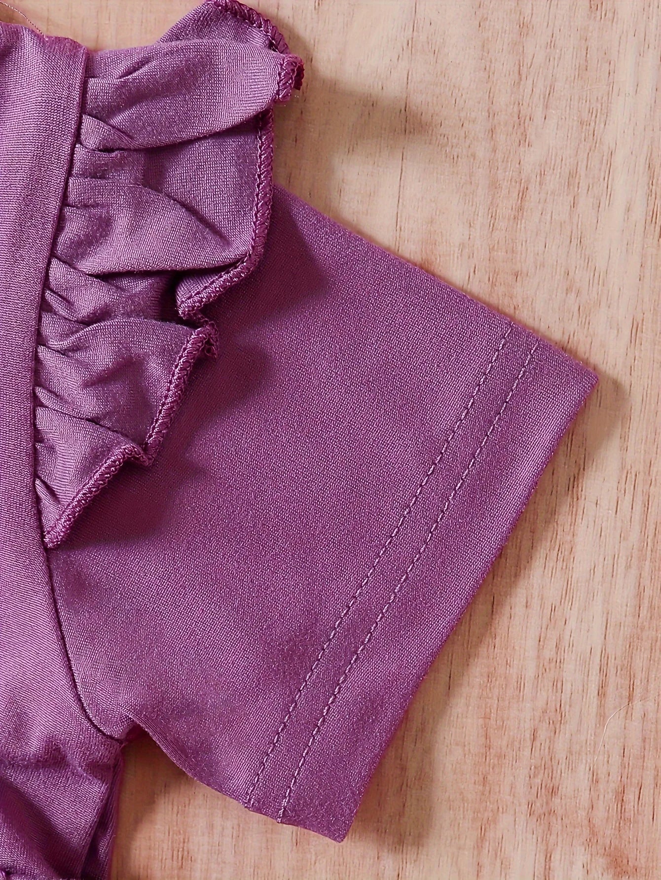 0-3 Years Baby Girl 3PCS Clothes Set Purple Short Sleeved Top+Floral Pants+Headband Fashion Toddler Girl Summer Daily Outfits