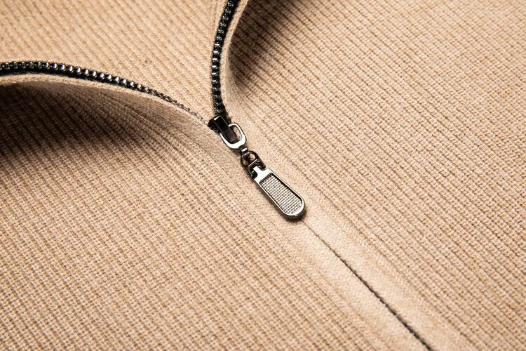 Solid Color Long-sleeved Stretch Cardigan for Men,