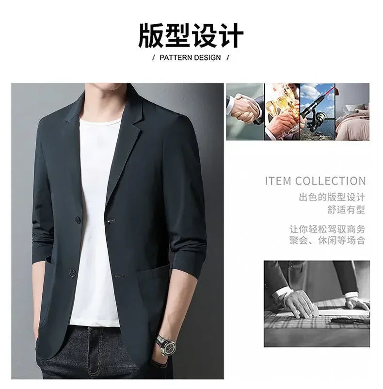 High-end Single Thin Ultra-light Stretch New Jacket.