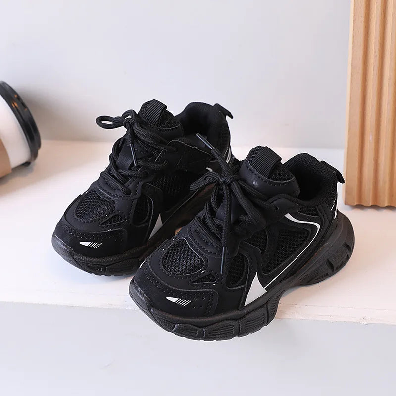 Kids Casual Sports Shoes with Thick Soles Boys Girls Fashion.
